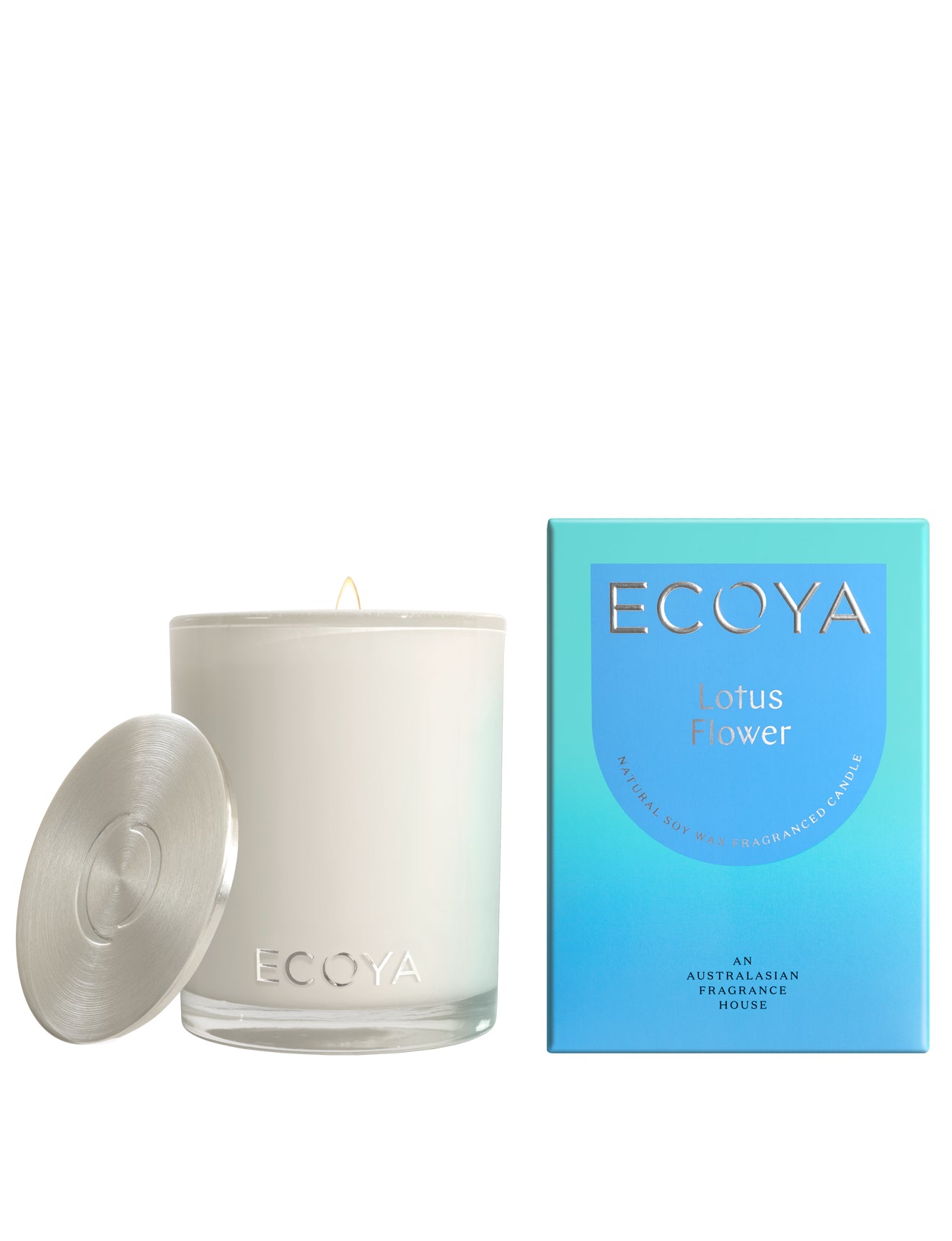 ECOYA Lotus Flower Madison Candle 400g