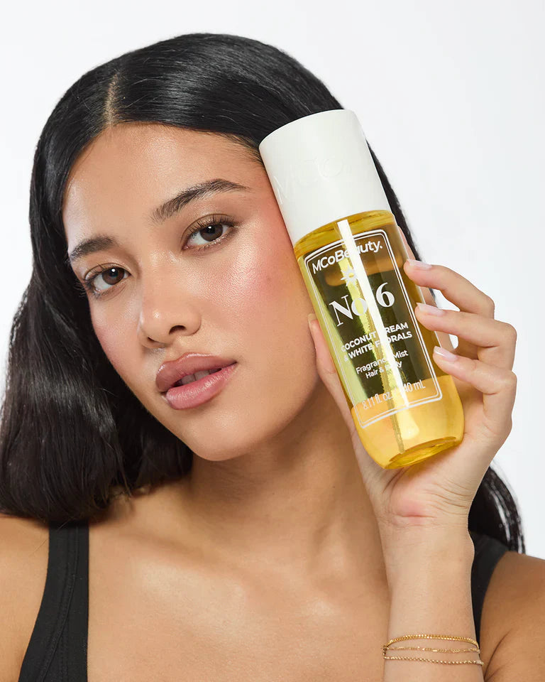 MCoBeauty Fragrance Mist Hair & Body 90mL - No.6 Coconut Milk & White Florals