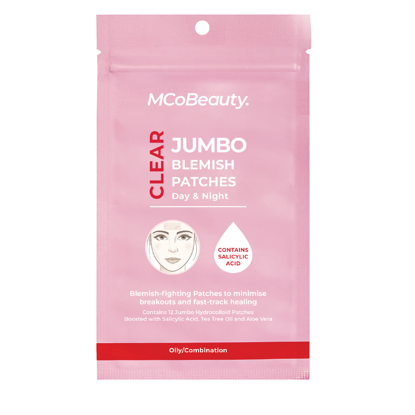 MCoBeauty XL Pimple Patches - 12 Pack