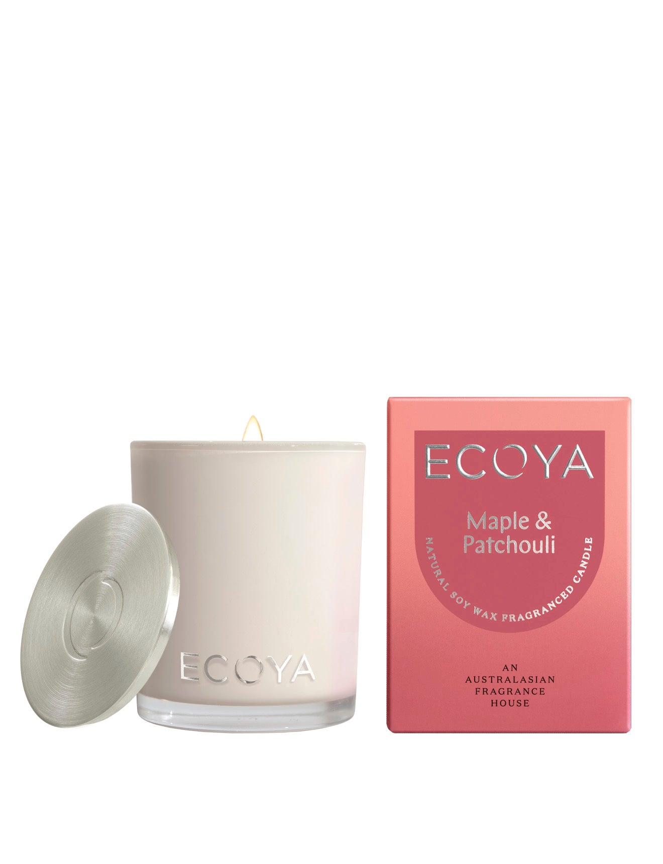 ECOYA Maple & Patchouli Mini Madison Candle 80g