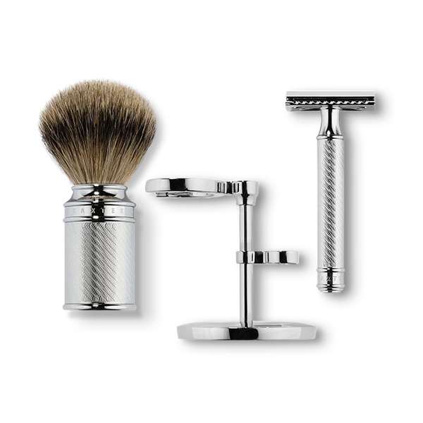 Baxter Of California Shaving Kit with Brush & Razor
