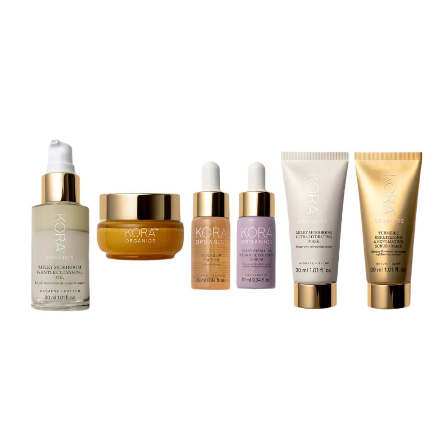 KORA Organics Travel Essentials Bundle