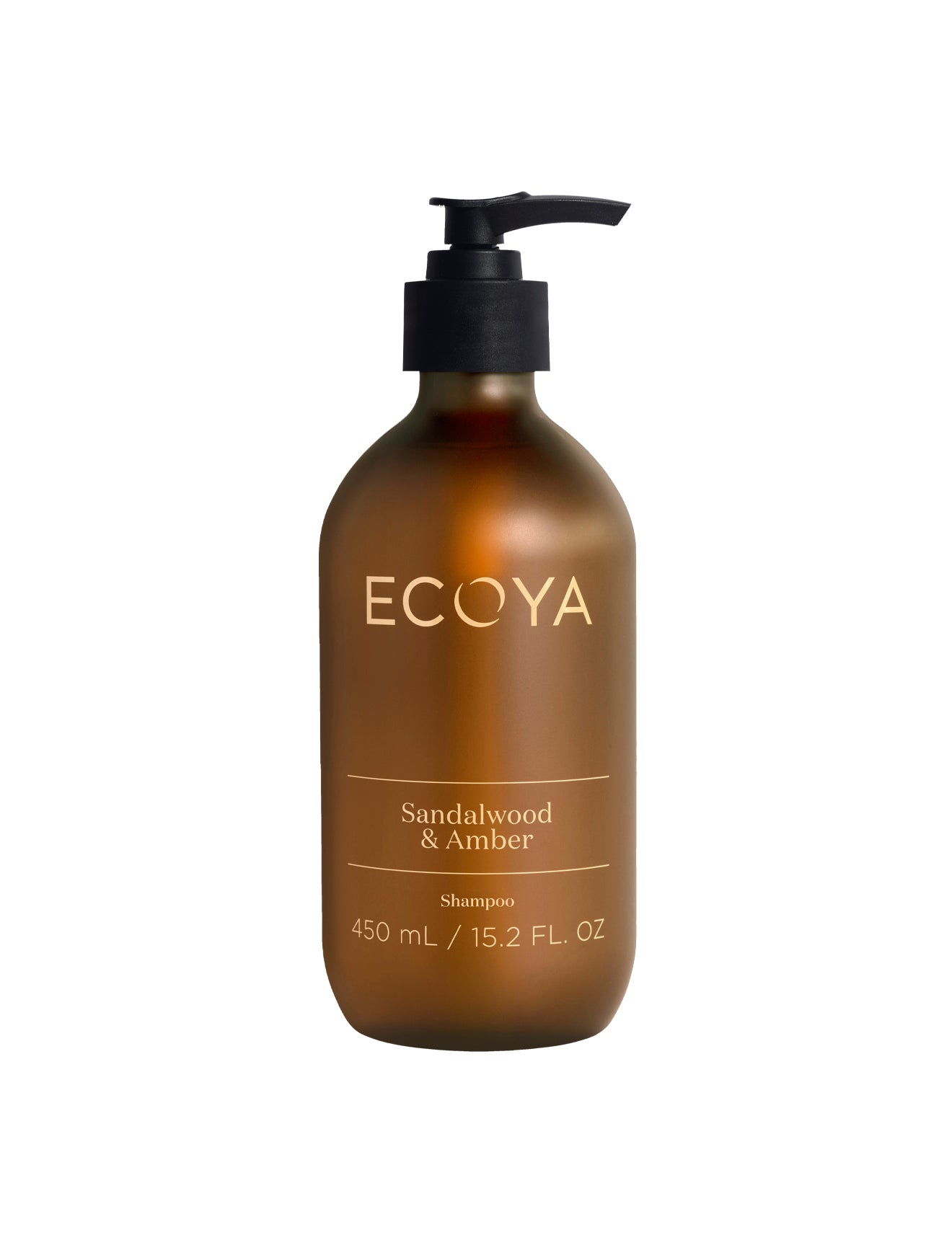 ECOYA Sandalwood & Amber Shampoo 450ml