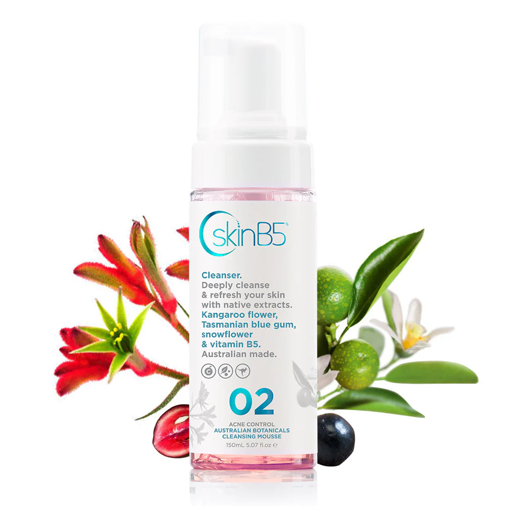 SkinB5 Acne Control Australian Botanical Cleansing Mousse 150ml