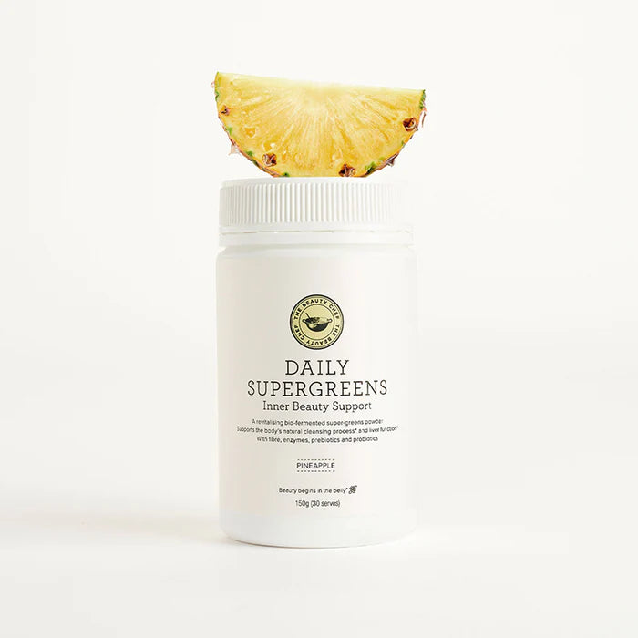 The Beauty Chef Daily Supergreens Pineapple Supplement Powder 150g