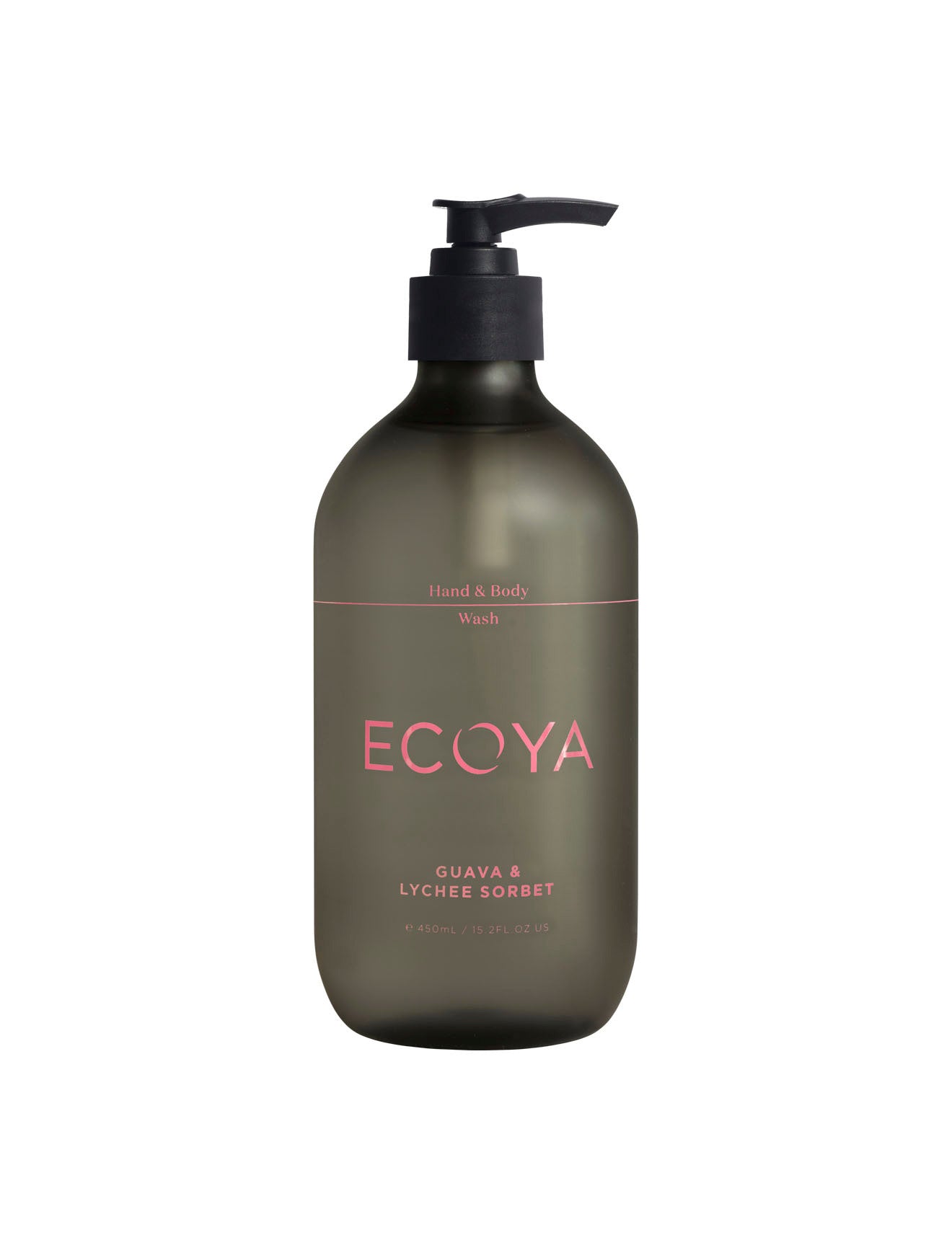 ECOYA Guava & Lychee Sorbet Hand & Body Wash 450ml