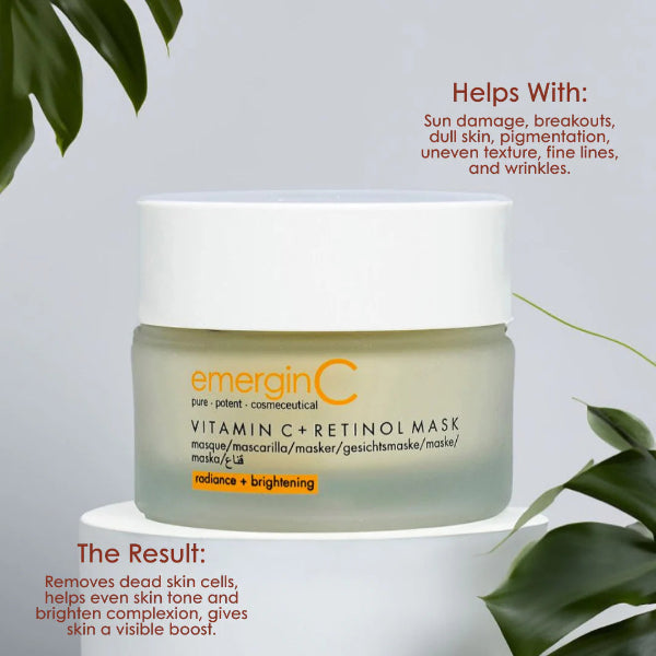 emerginC Vitamin C + Retinol Mask 50ml