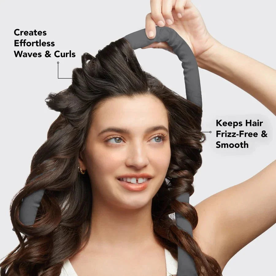 Kitsch Kitsch Satin Heatless Curling Set - Charcoal Hair Styling Products