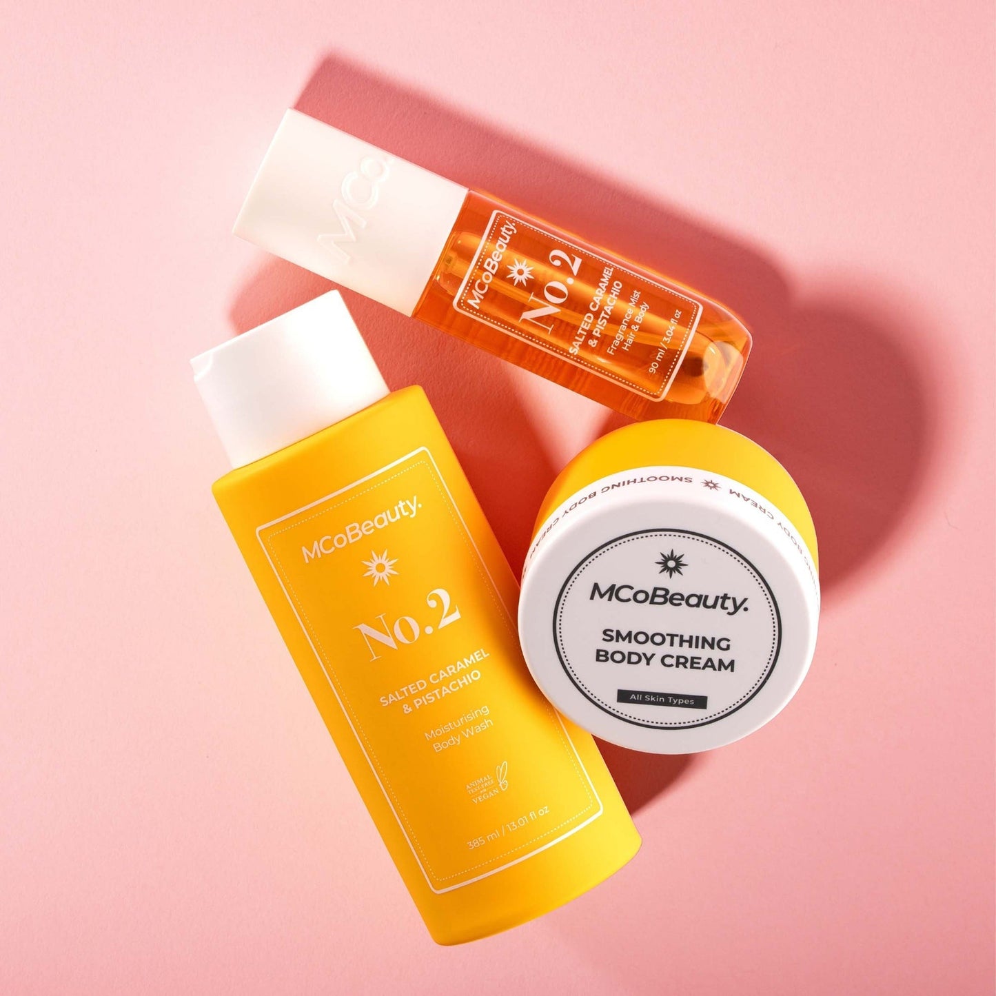 MCoBeauty MCoBeauty Everyday Body Wash Cream-Gel 385ml - No.2 Salted Caramel & Pistachio Body Care
