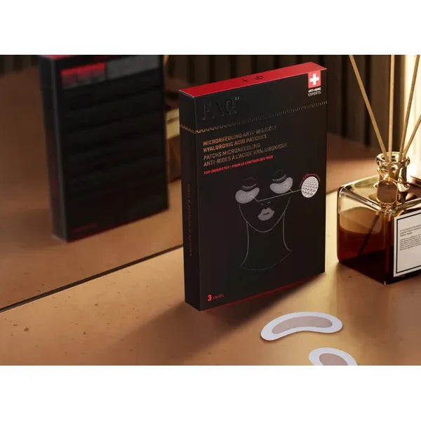 FOREO FAQ Under Eye Microneedling Anti-Wrinkle Hyaluronic Acid Patches 3 Pairs