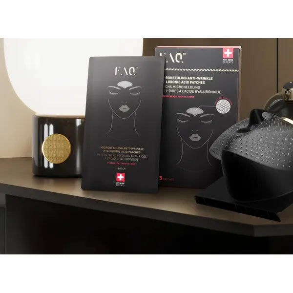 FOREO FAQ Forehead Microneedling Anti-Wrinkle Hyaluronic Acid Patches 3 Patches