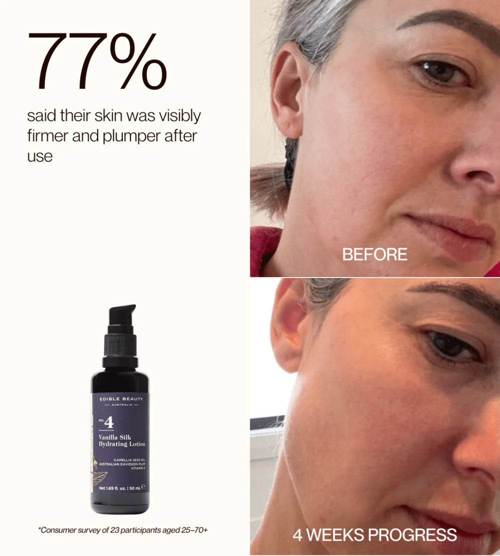 Edible Beauty No. 4 Vanilla Silk Hydrating Lotion 50ml