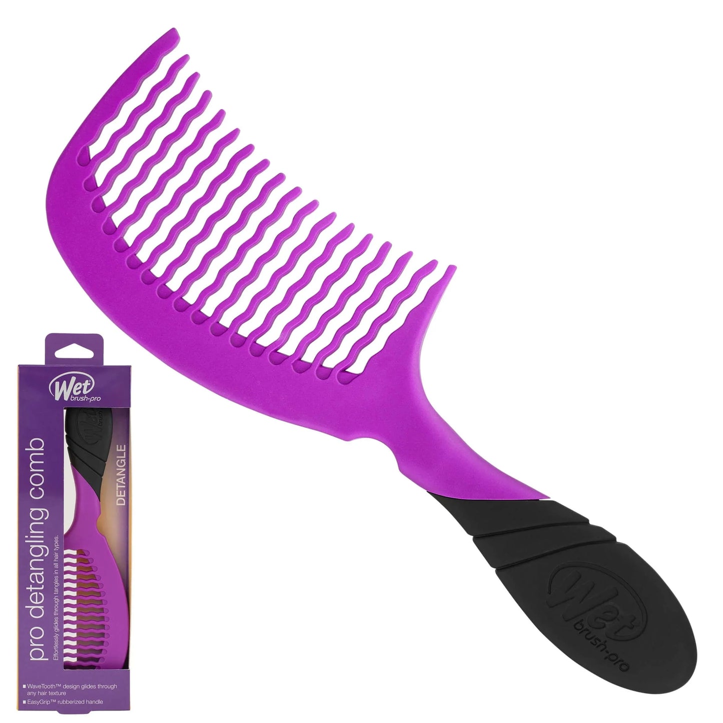WetBrush WetBrush Pro Basin Comb Detangler - Purple
