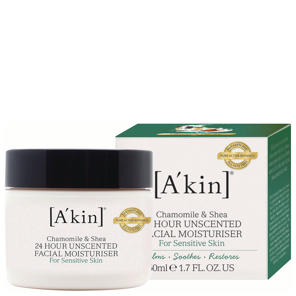 A'kin Unscented 24 Hour Pure Moisture (50ml)