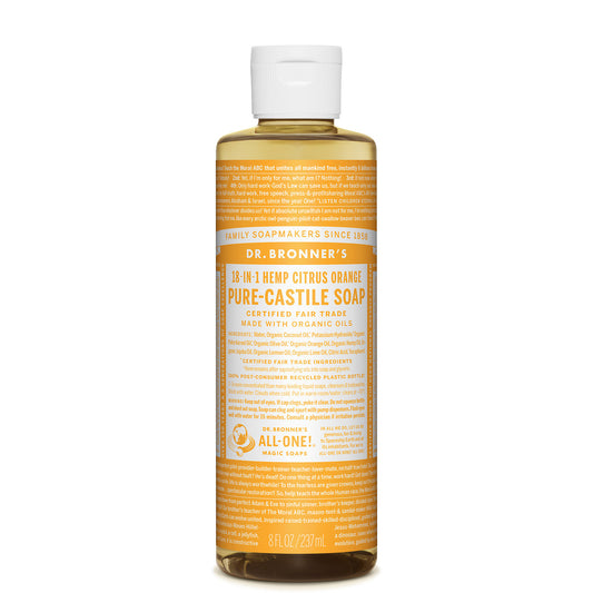 Dr. Bronner's Pure Castile Liquid Soap - Citrus 237ml