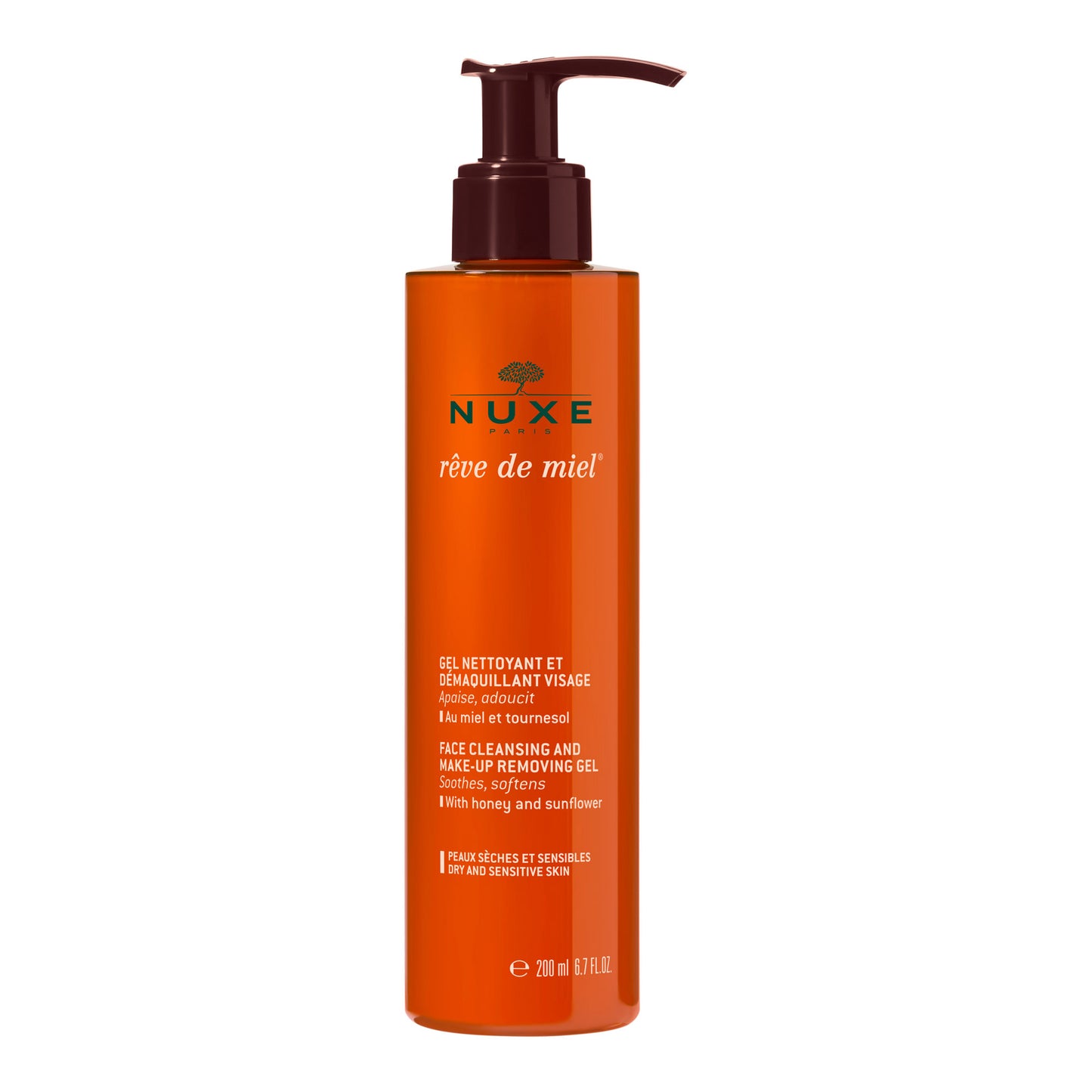 NUXE Rêve de Miel Face Cleansing and Makeup Removing Gel 200ml