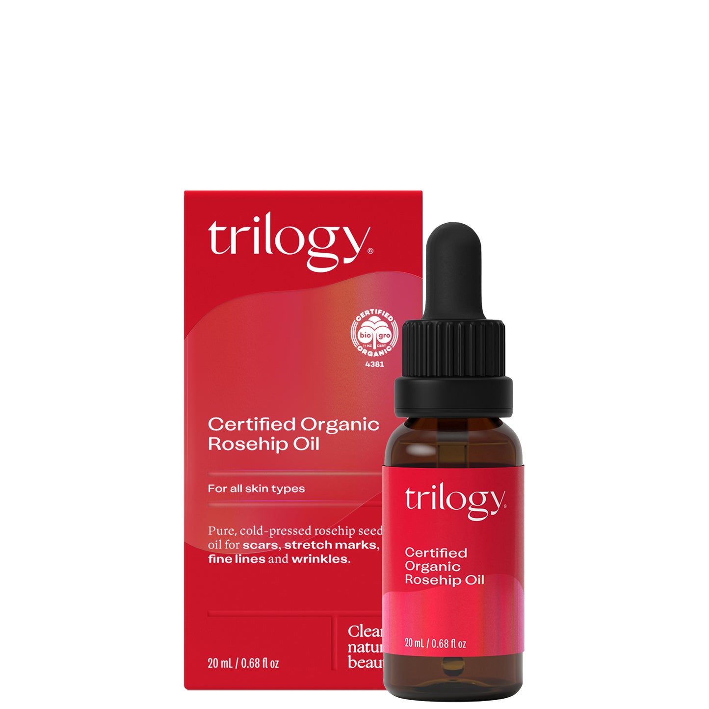 Trilogy Certified Organic Rosehip Oil (20ml)