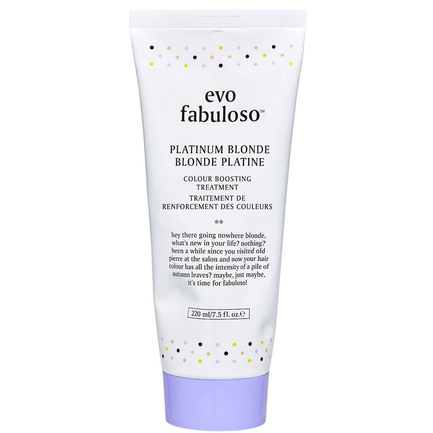 evo Fabuloso Colour Boosting Conditioner/Treatment - Platinum Blonde 220ml