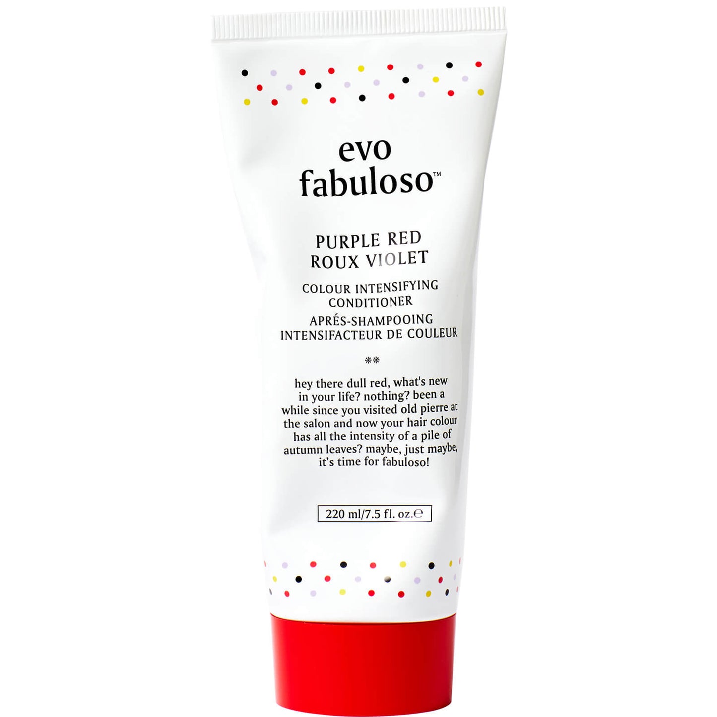 evo Fabuloso Colour Boosting Conditioner/Treatment - Purple Red 220ml