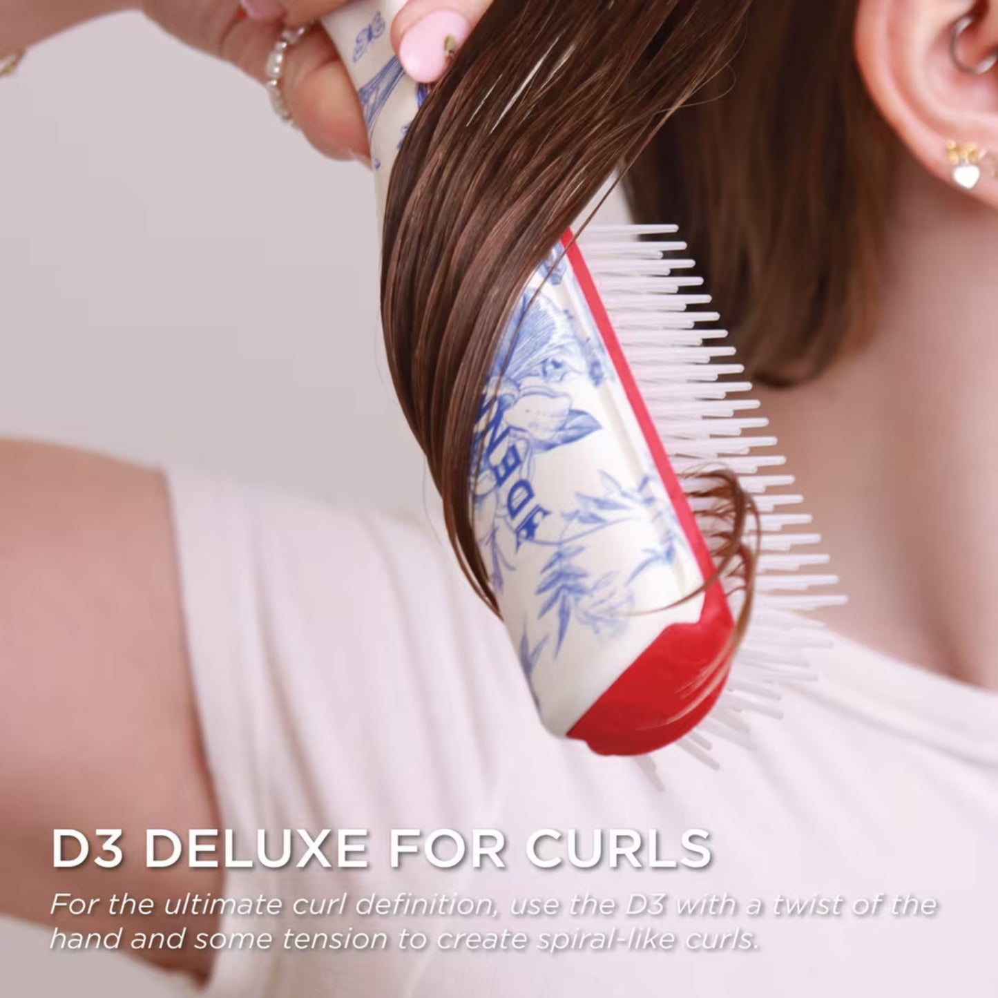 Denman D3 7 Row Styler Brush - Blue Belle