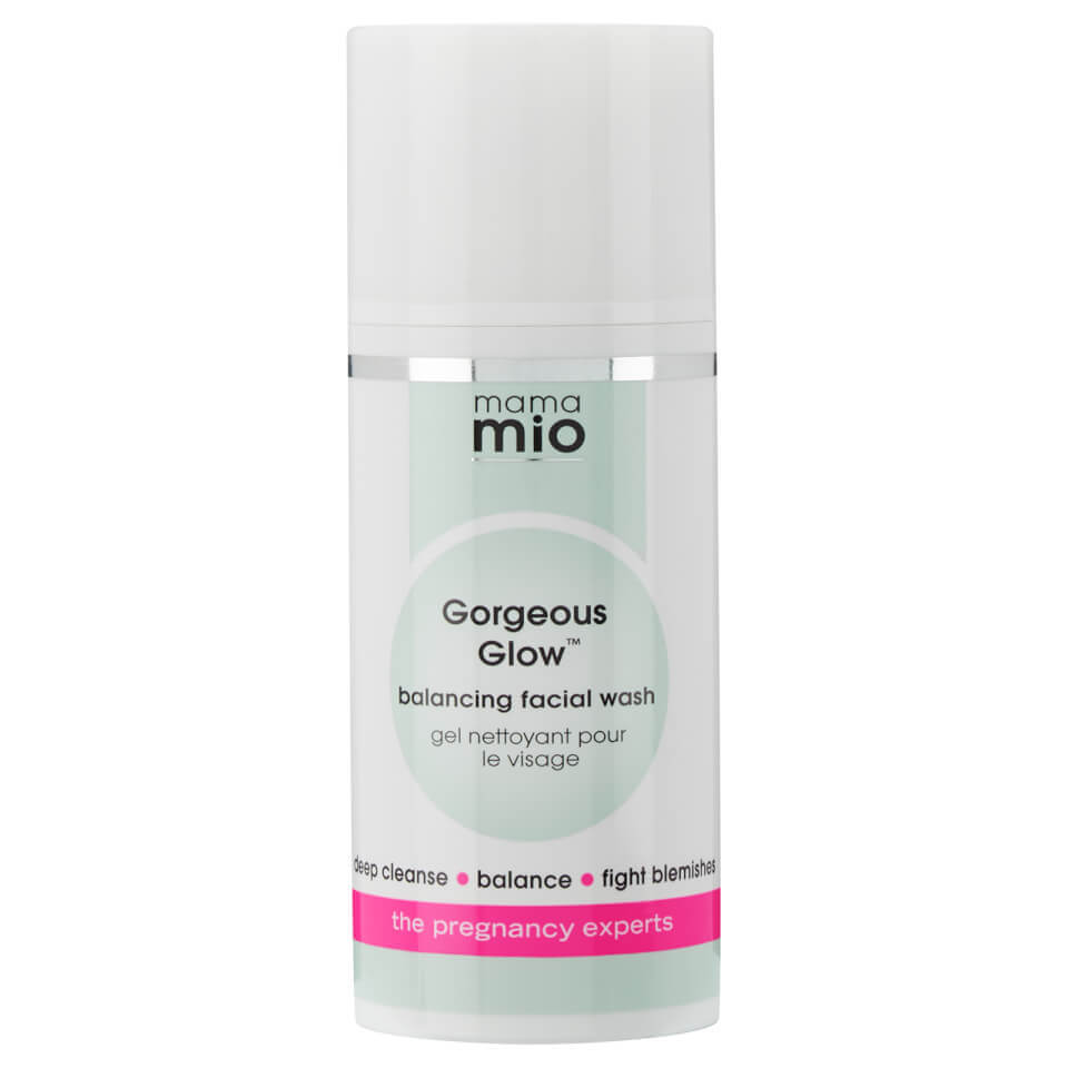 Mama Mio Gorgeous Glow Balancing Facial Wash (100ml)