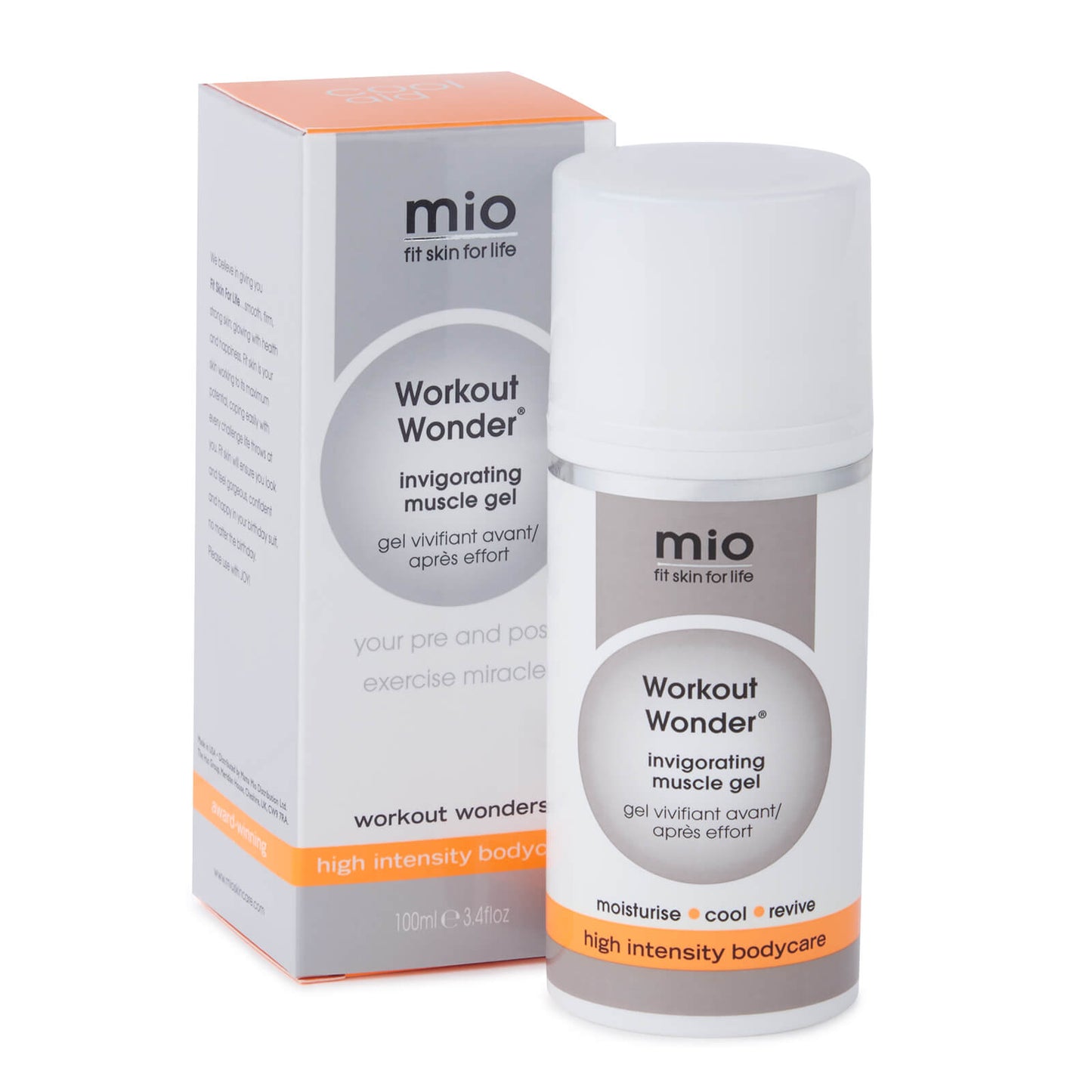 Mio Skincare Workout Wonder Invigorating Muscle Motivating Gel (100ml)