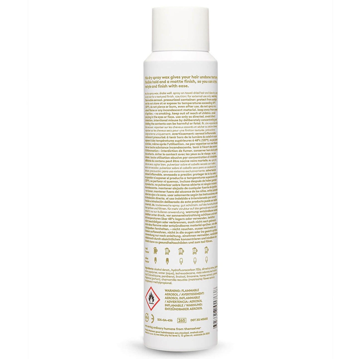 evo Shebang-a-Bang Dry Spray Wax 200ml