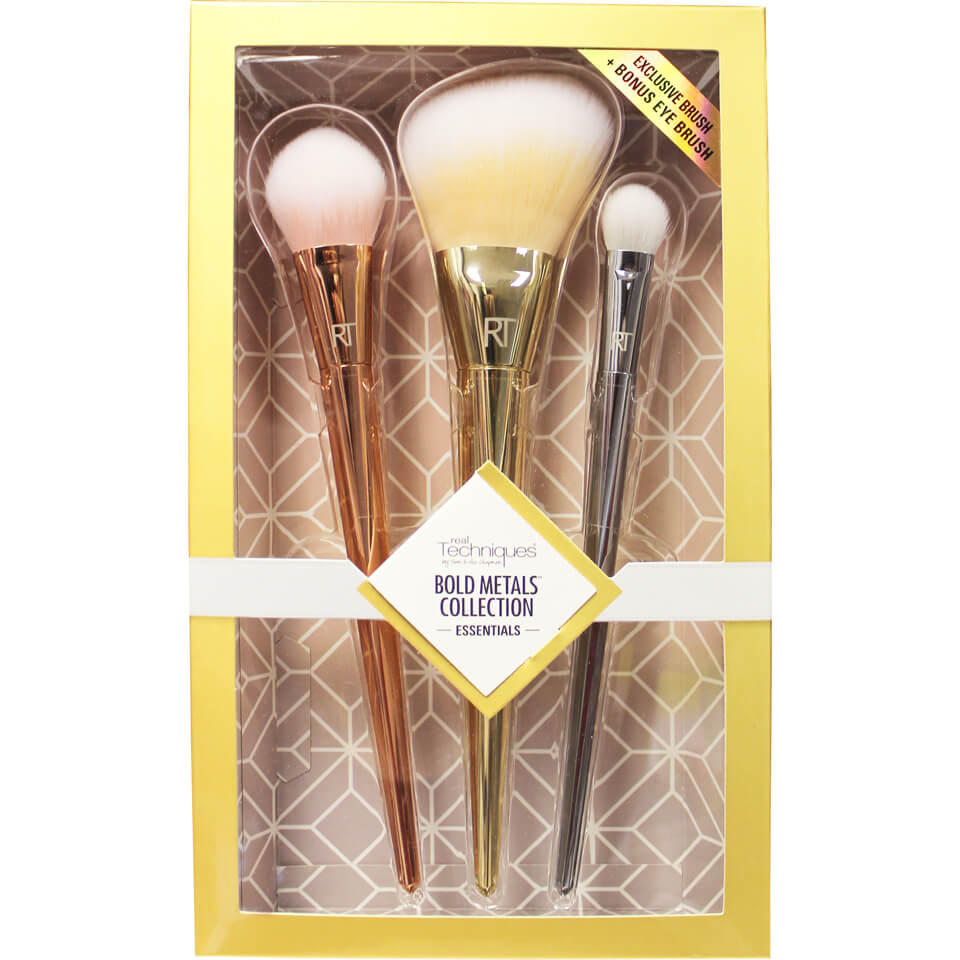 Real Techniques Bold Metals Spring Essentials Set