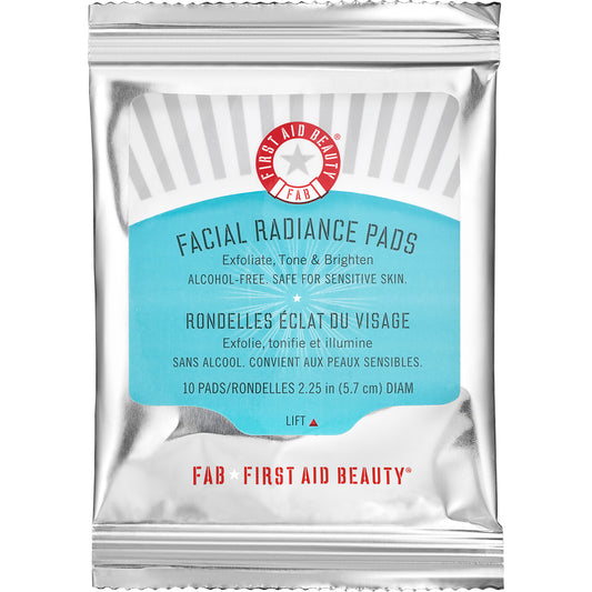 First Aid Beauty Facial Radiance Pads - 10 Pads (Free Gift)