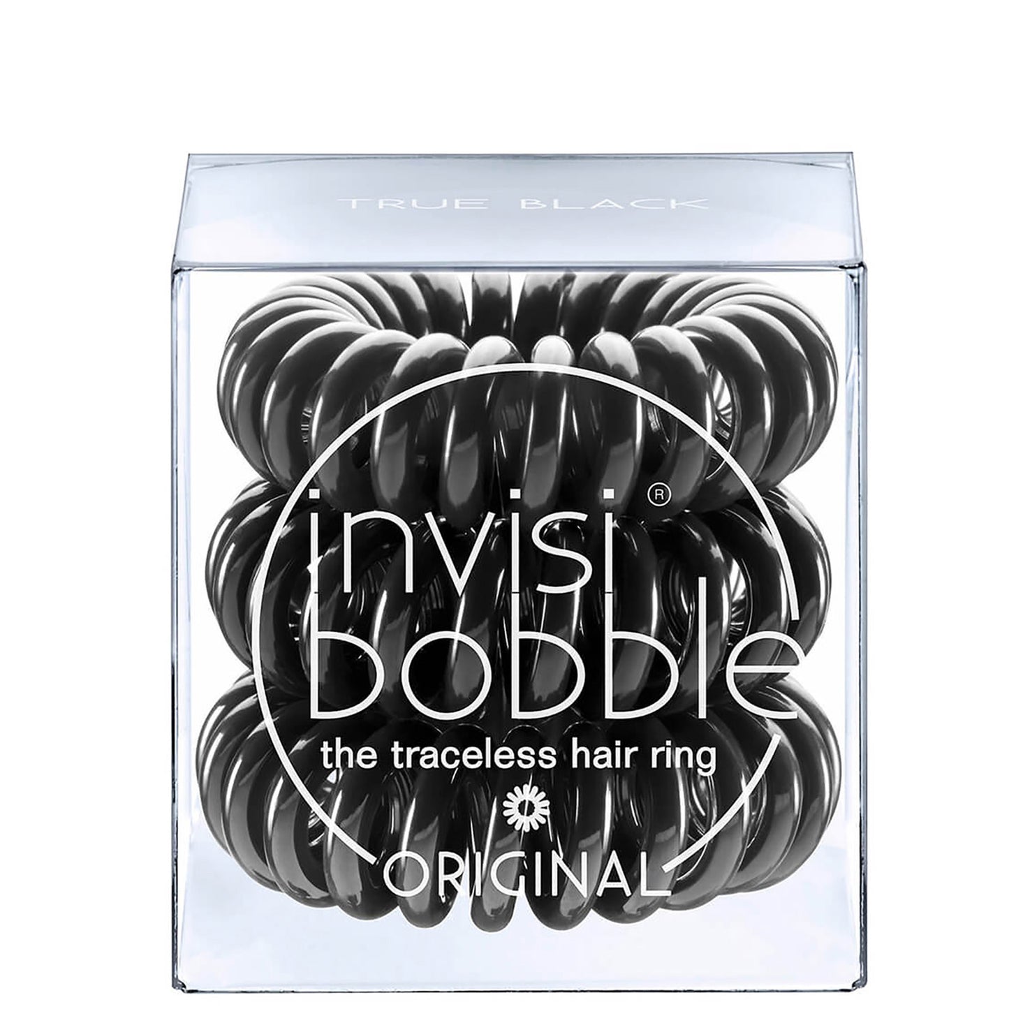 invisibobble Original Hair Tie (3 Pack) - True Black