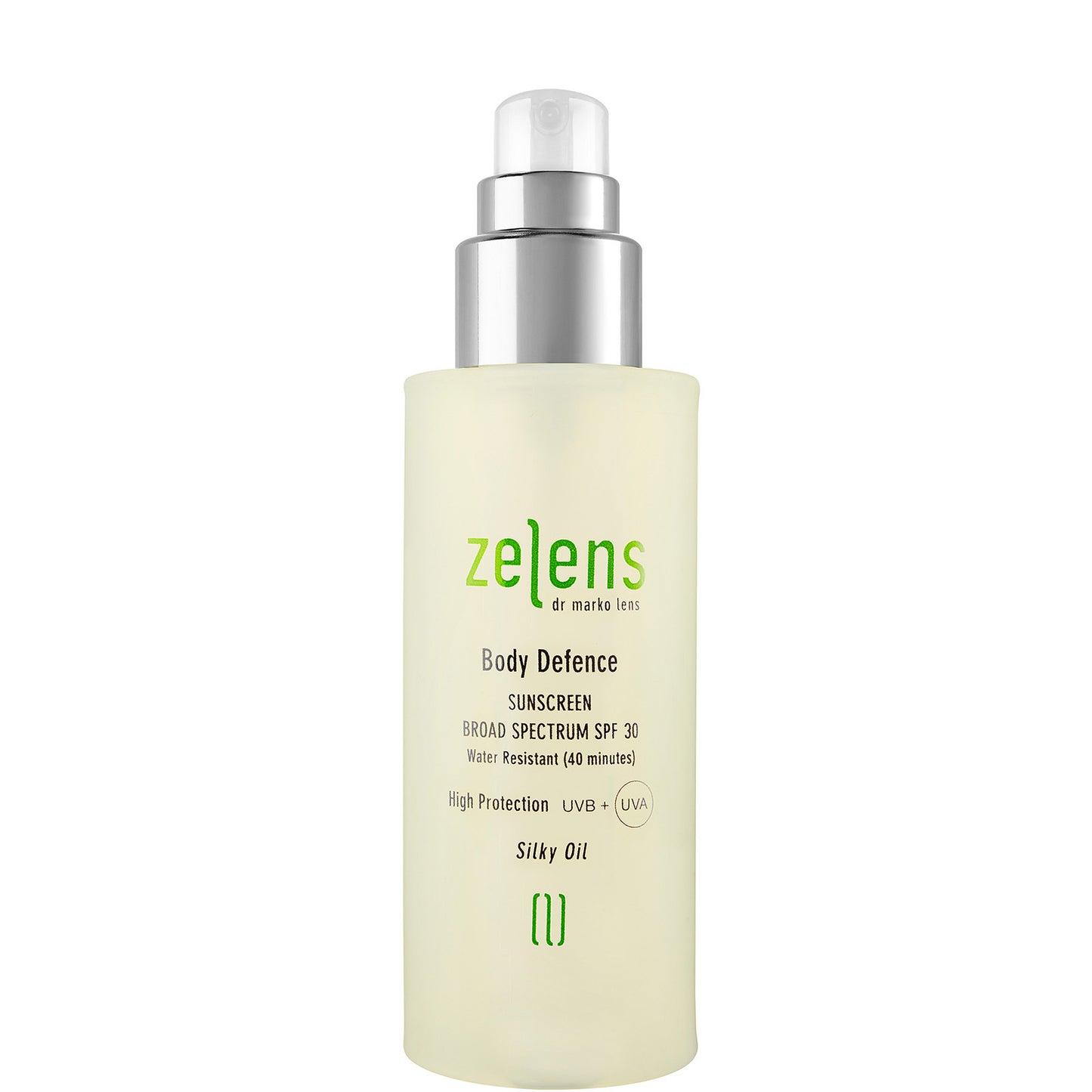 Zelens Body Defence Sunscreen SPF 30 125ml