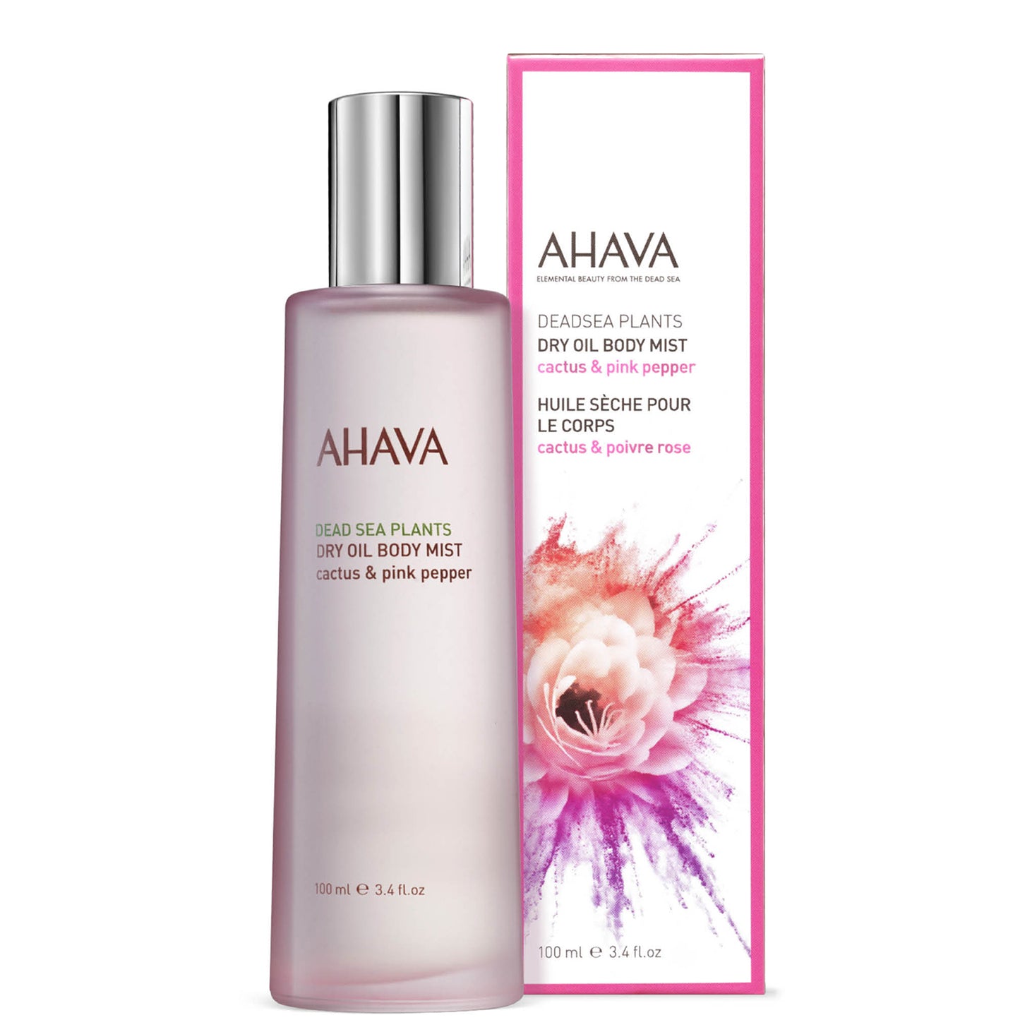 AHAVA Dry Oil Body Mist - Cactus and Pink Pepper 100ml