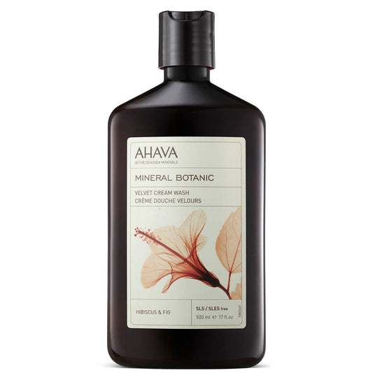 AHAVA Mineral Botanic Velvet Cream Wash - Hibiscus and Fig 500ml