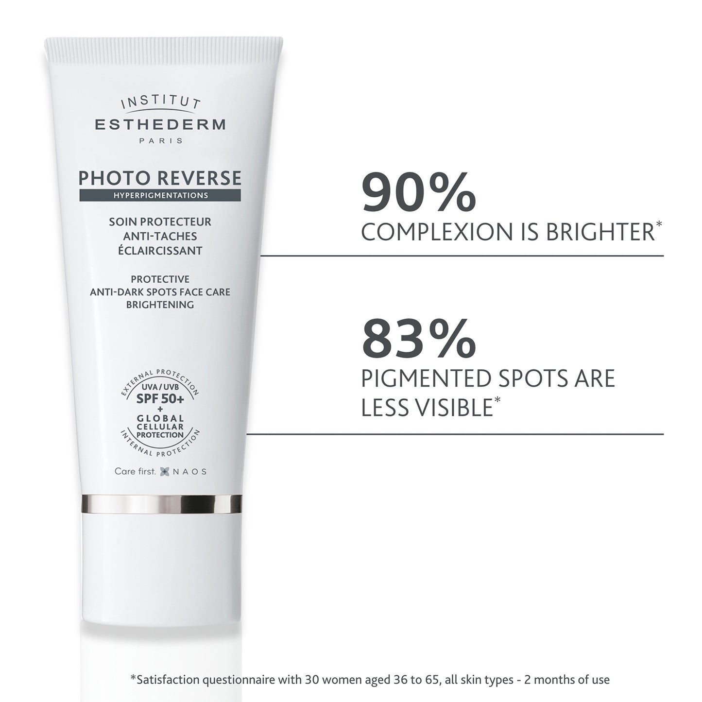 Institut Esthederm Brightening Face Sun Protection SPF50+ 50ml