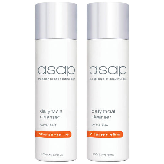 2x asap daily facial cleanser 200ml