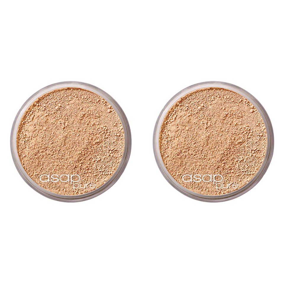 2 x asap Pure Mineral Makeup - One.Five 8g