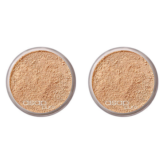 2 x asap Pure Mineral Makeup - One.Five 8g