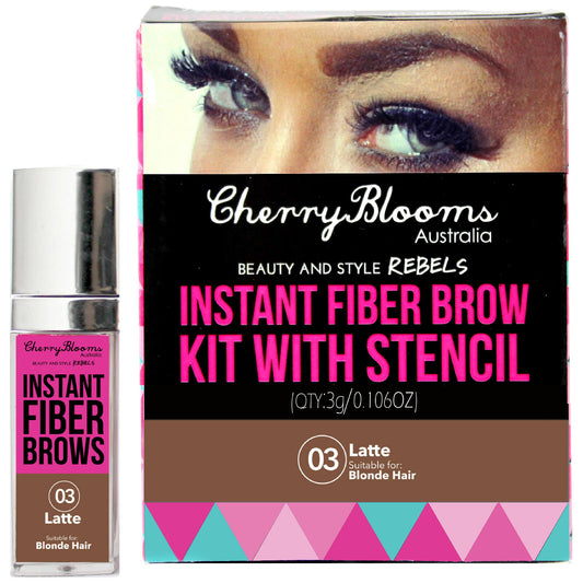 Cherry Blooms Fiber Brow Kit - Latte