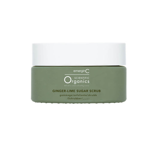 EmerginC Scientific Organics Ginger-Lime Sugar Scrub 234g