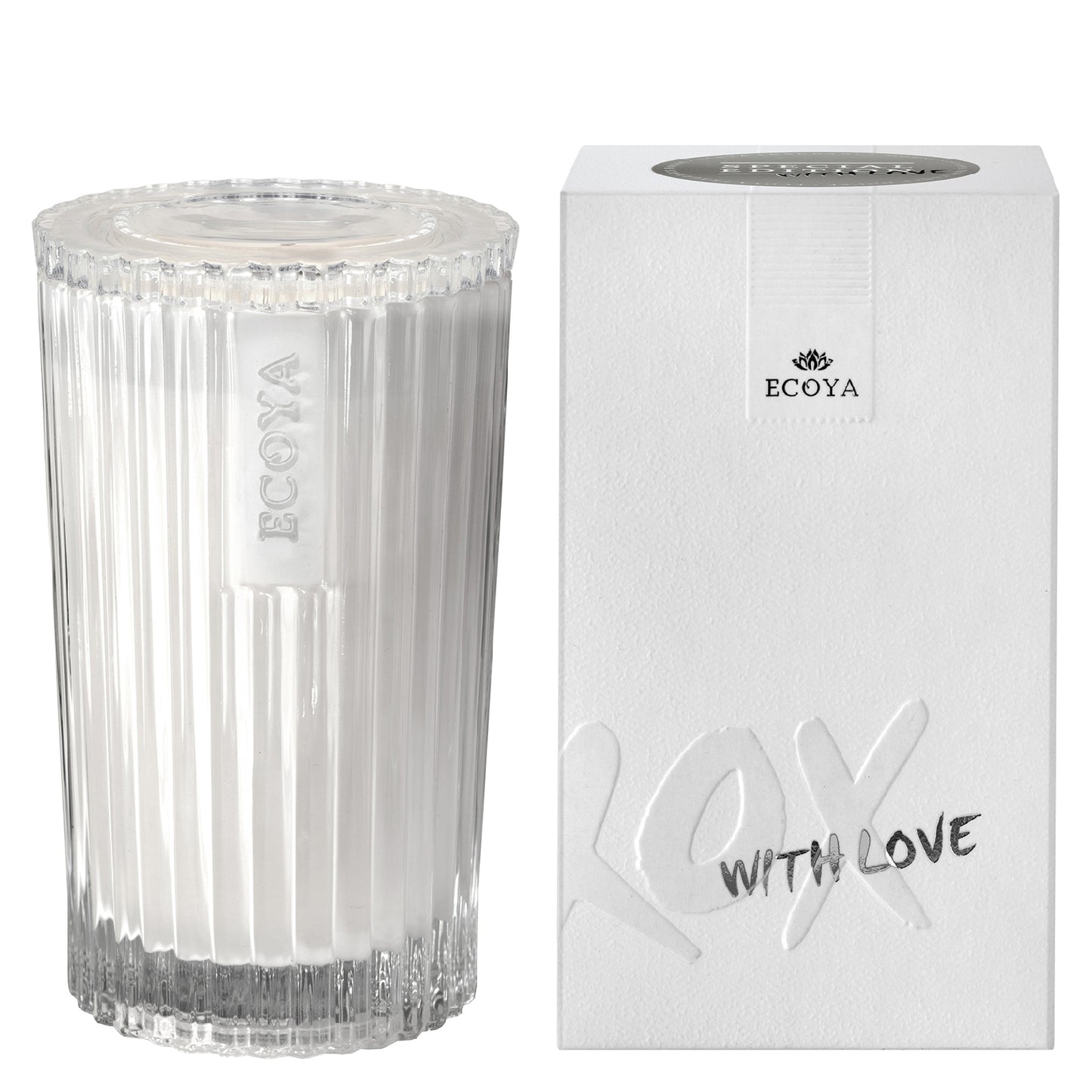 ECOYA White Musk & Warm Vanilla Mini Celebration Candle