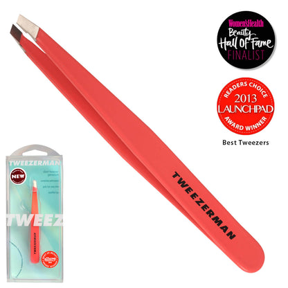 Tweezerman Slant Tweezer 1230-RFC12 - Geranium