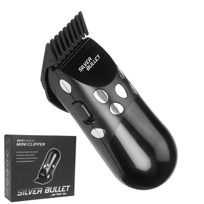 Silver Bullet Black Mini Hair Clipper