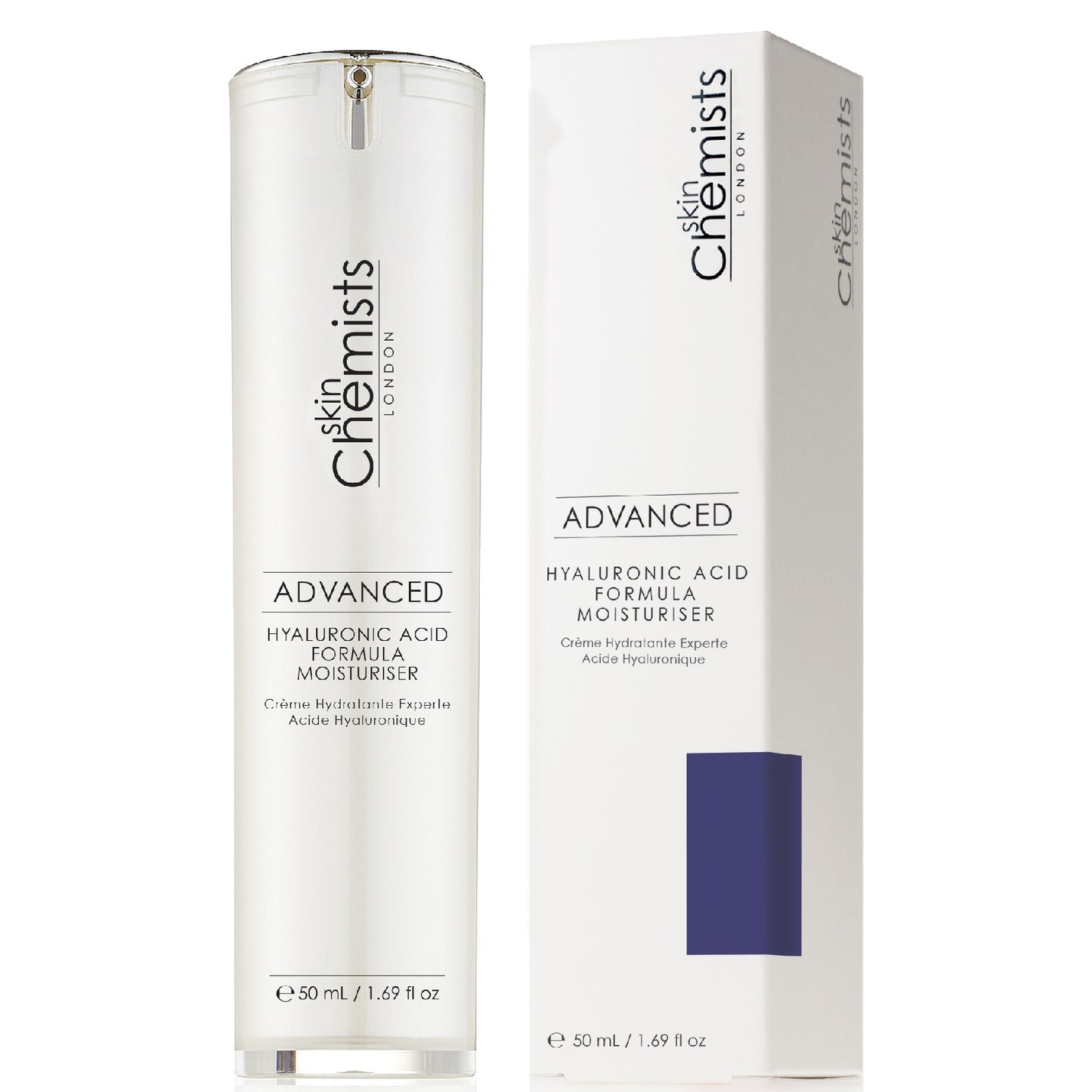 skinChemists Advanced Hyaluronic Acid Formula Moisturiser 50ml