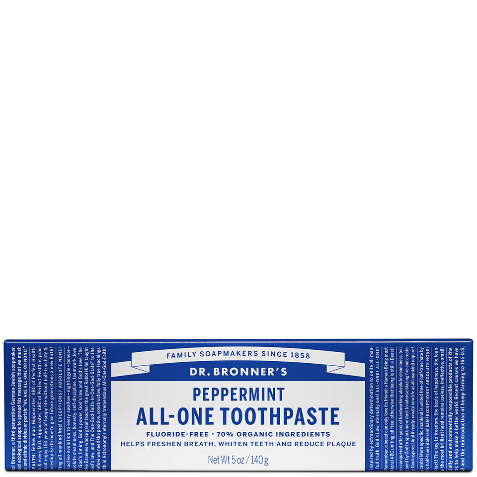 Dr. Bronner's All-One Toothpaste - Peppermint 140g