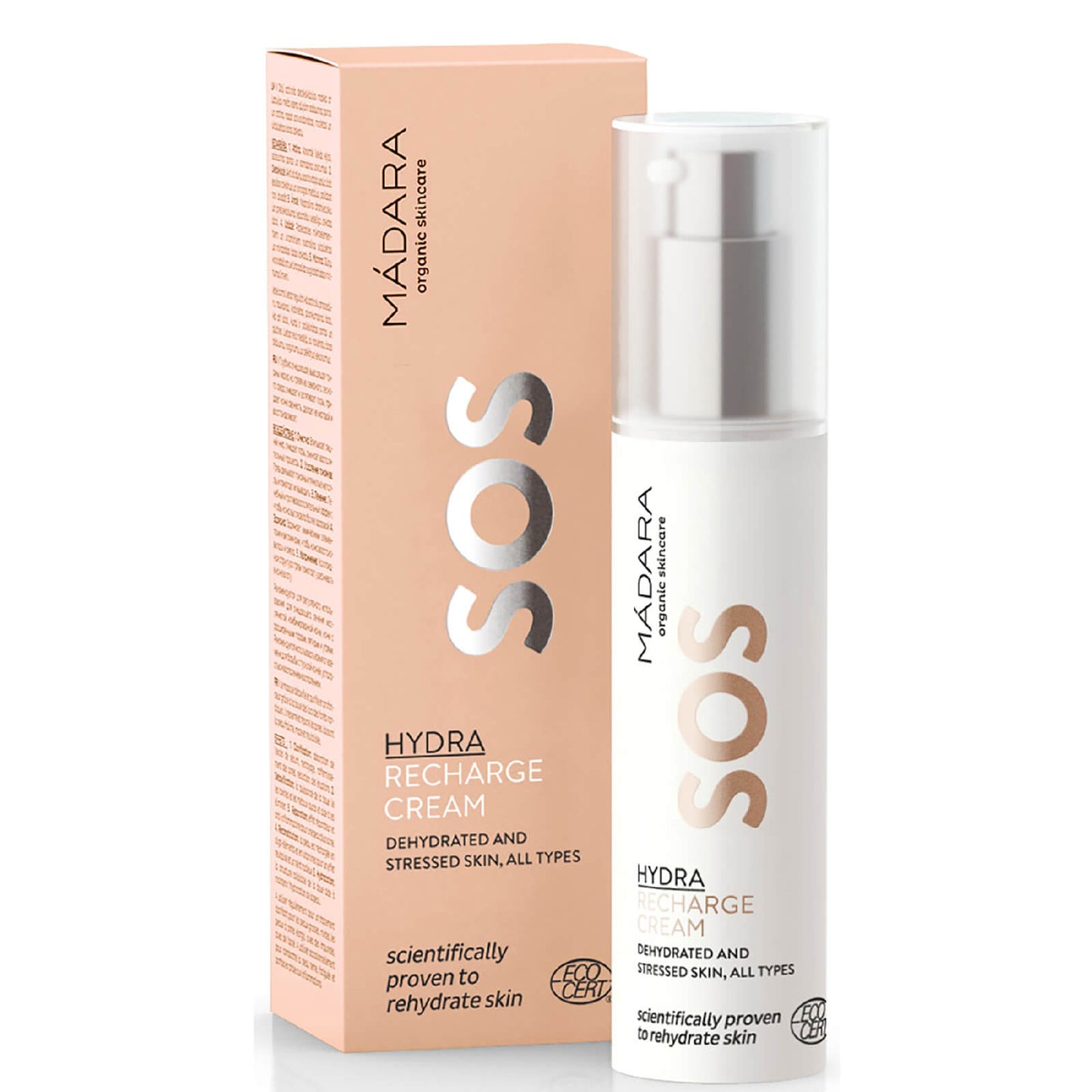 MÁDARA SOS Hydra Recharge Cream 50ml