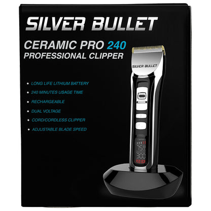 Silver Bulletceramic Pro 240 Hair Clippers