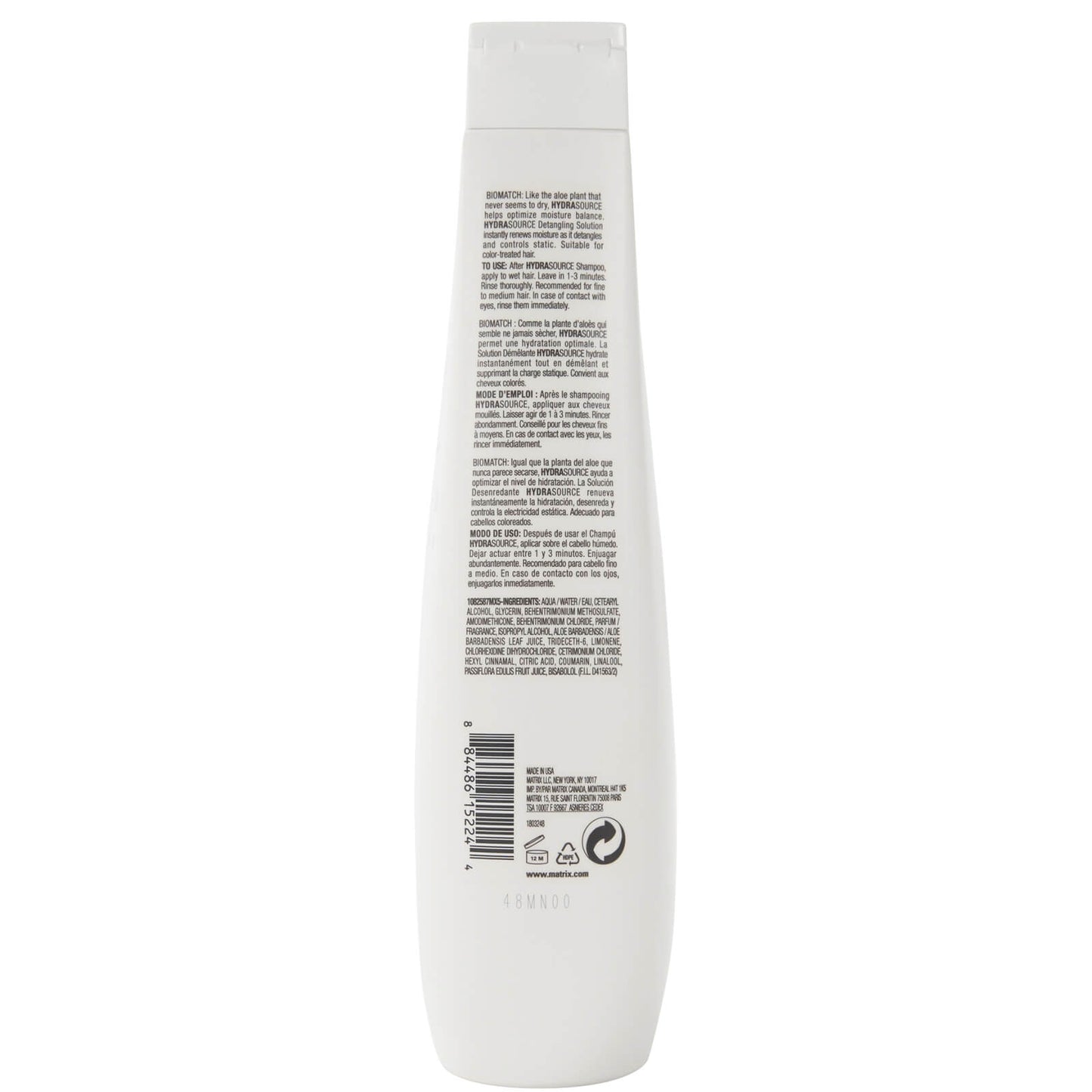 Matrix Biolage HydraSource Detangling Solution 13.5oz