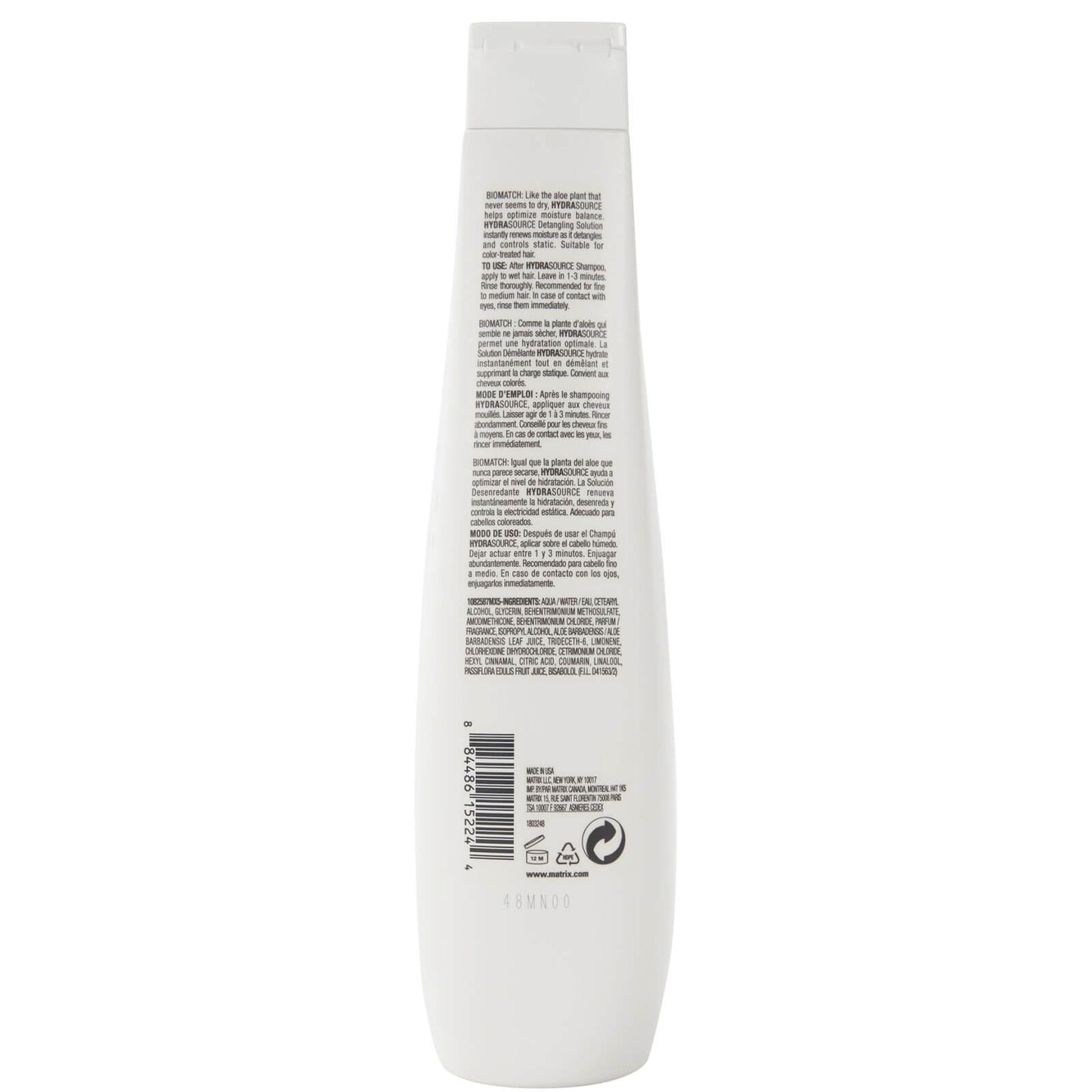 Matrix Biolage HydraSource Detangling Solution 400ml