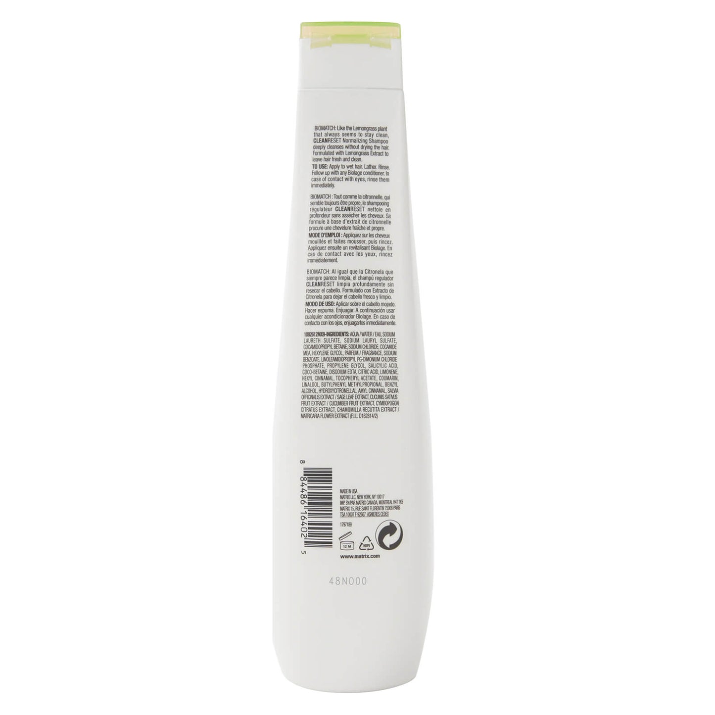 Matrix Biolage Normalizing Cleanreset Shampoo 13.5oz