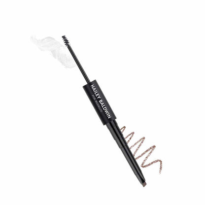 Hailey Baldwin for ModelCo Perfect Brows Pencil & Clear Gel Duo - Medium/Dark